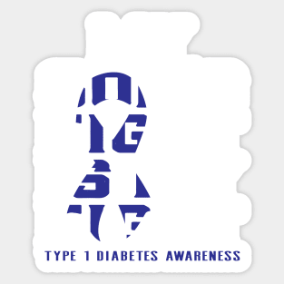 My son's fight is my fight diabetes awareness Sticker